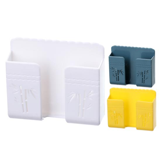 Настенный держатель Экологичный широкий спектр применения Легкий практичный настенный держатель пульта дистанционного управления для ванной комнаты