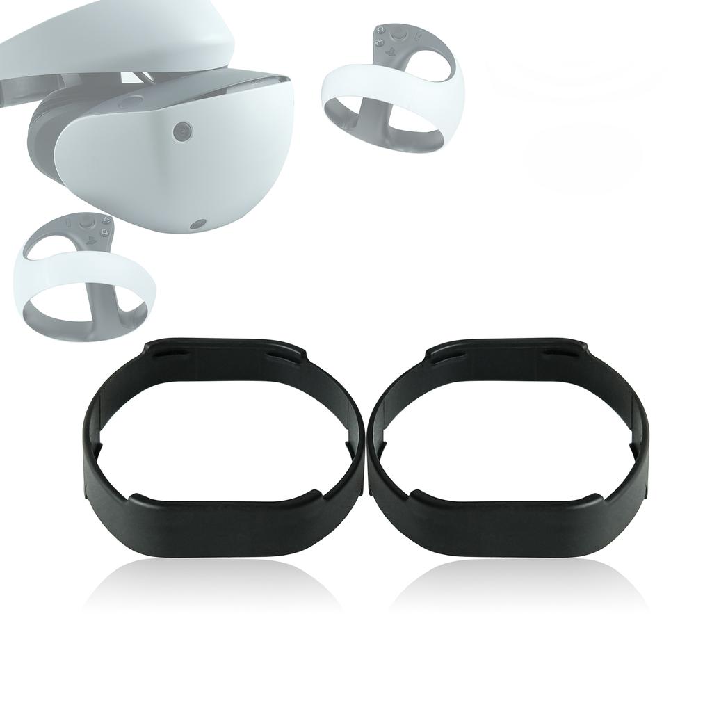 Lightweight Frame Lens Anti-Scratch Rings for PS VR2 Glasses Anti-Dirty Frame with Storage Bag Clean Cloth Replacement