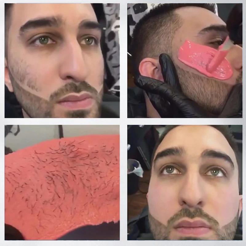 Wax Heater Kit for Hair Removal Wax Melting Machine with Waxing Beans Depilation Paraffin Warmer Waxing Dipping Pot