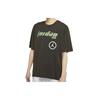 Футболка Moto Loose T-Shirt Женская Топы Черный CW2205-010