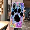 Милый Мягкий Чехол Для Телефона С Отпечатком Лапы Собаки Для Xiaomi Redmi Note 12 12S 13 14 11 11S 10 Pro 10S 11T 11E Plus 14Pro Узорный Чехол Не