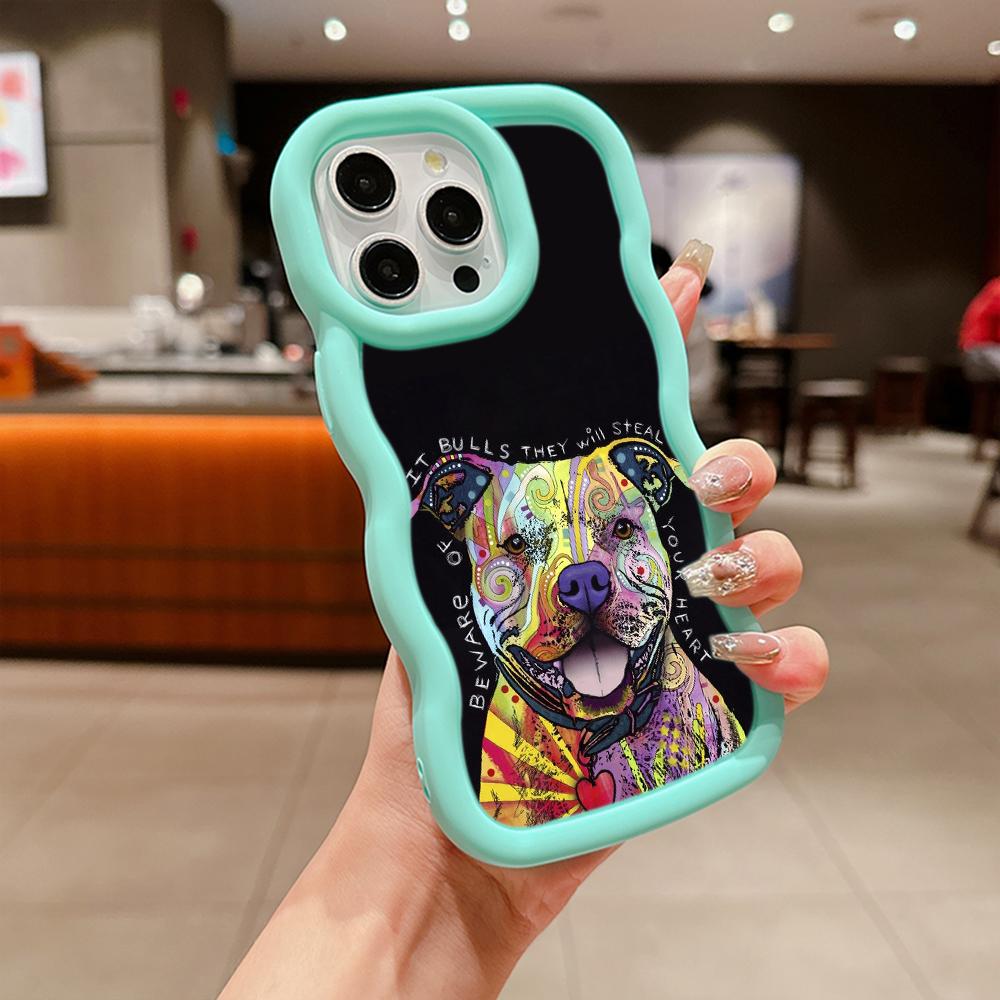 Ae76 Dog Color Doodle Design Art Защитные чехлы для телефонов для iPhone 14 13 Pro Max 11 12 15 Plus XR Infinix Hot 40i Smart8 Tecno Big Wave Задняя крышка из ТПУ