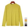 Women Long Sleeve Slim Knitted Turtleneck Sweater Jumper Solid Pullover Tops Autumn Winter