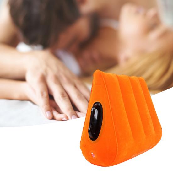 Sex Stuffed Pad Inflatable Triangle Pillow Armrest Edition Couple Sex Position Support Cushion Pad Rear-entry Pillow Adults Sex Product