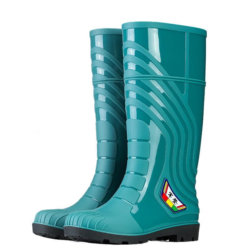 High Quality Thickened Outdoor Rain Shoes Men's Waterproof Non-Slip Shoes High-Calf Rain Boots
