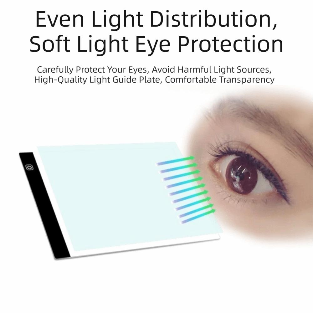 Brightness Adjustable Painting Pad Three Level Dimmable Led Drawing Copy Board Children Painting