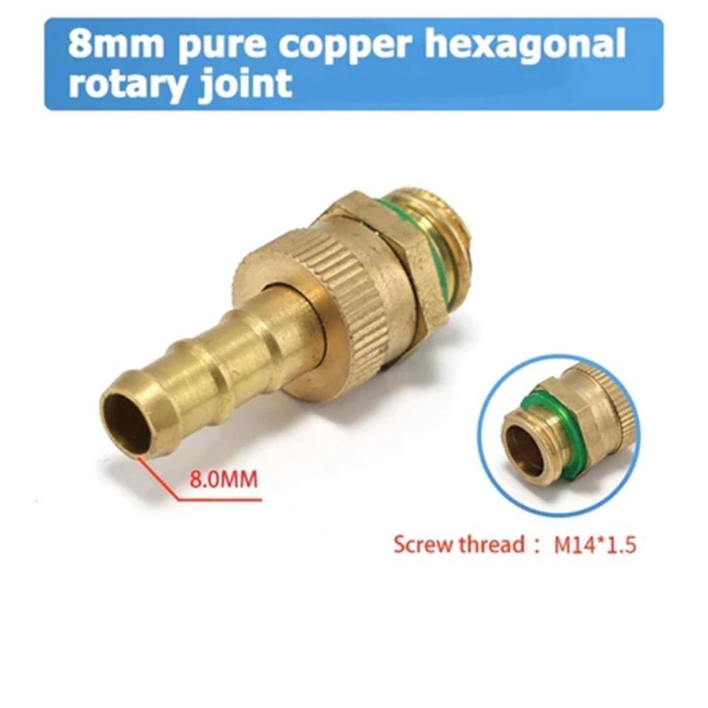 Brass Sprayer Hose Connector High Pressure Spraying Copper Joint Sprayer Accessory