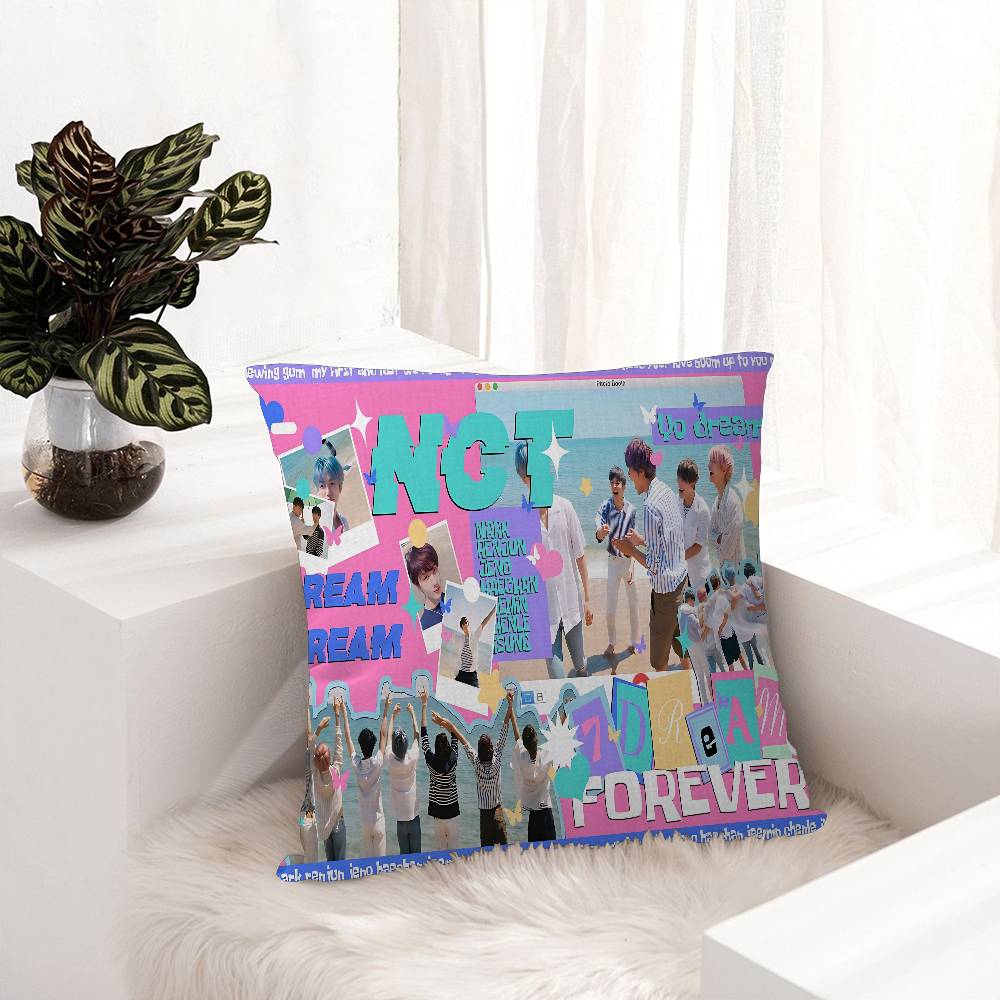 Новый Kpop N-Nct D-Dream Чехол-подушка Декоративная подушка Диван Домашний декор чехол наволочки