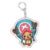 Акриловый брелок для One Piece Фрэнки Трафальгар Ло Джинбе Монки Д. Луффи Тэтч Аниме Периферийный Кулон Акриловая Брелок-Пряжка