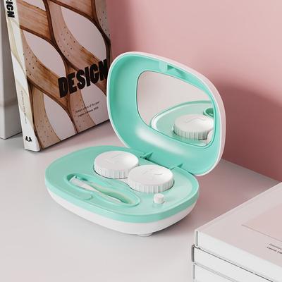 Контактные линзы очиститель ультразвуковой со съемным корпусом удалить слезу белок очистительная машина дорожный портативный моечный ящик