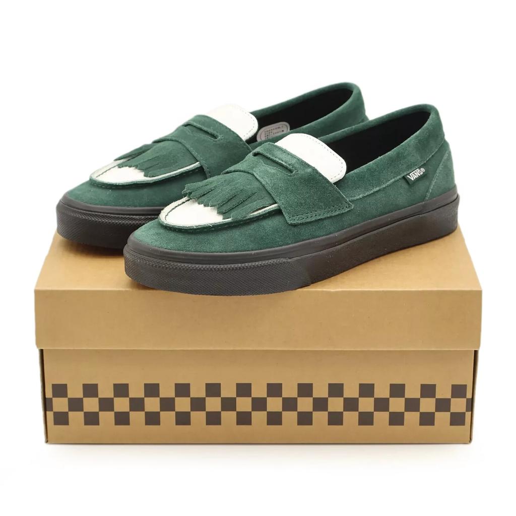 673333-0001 Арихара Миюки Vans Лофер Зеленый Белый Черный (Мужской)