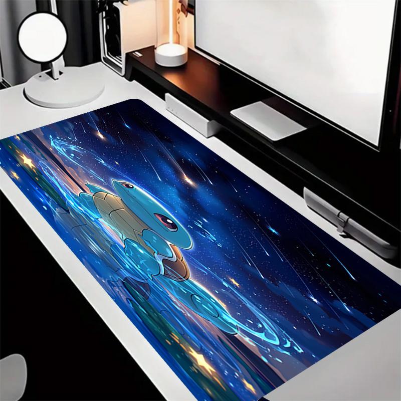 Pokémon Theme Premium Non-slip Mouse Pad with Stitched Edges,Durable Rubber Material,for Desktop & Gaming Great Gifts