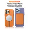 Luxury Leather Magnetic Case for IPhone 15 Pro Max 14 13 Pro Max Plus Mini for Magsafe Wireless Charging Phone Cases Back Shockproof Cover