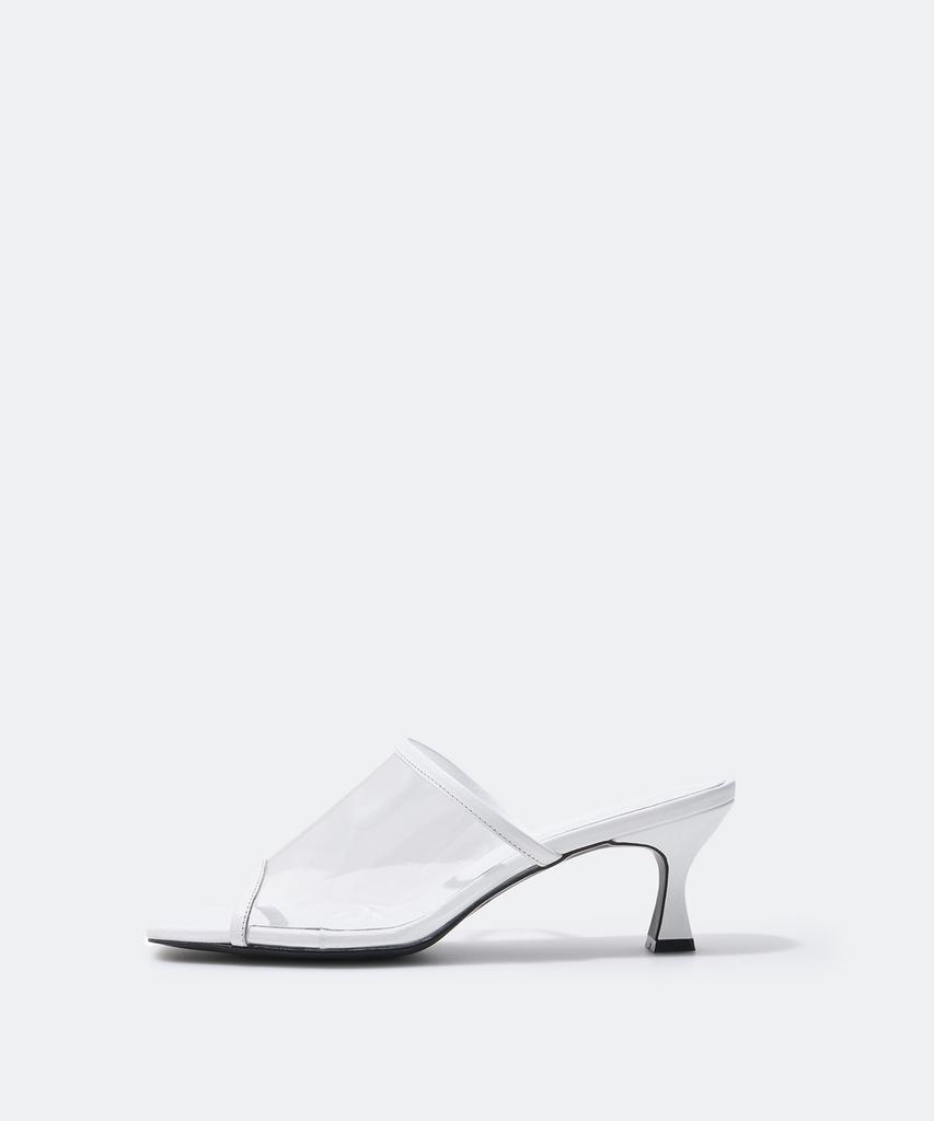 Yuji Clear Mule White