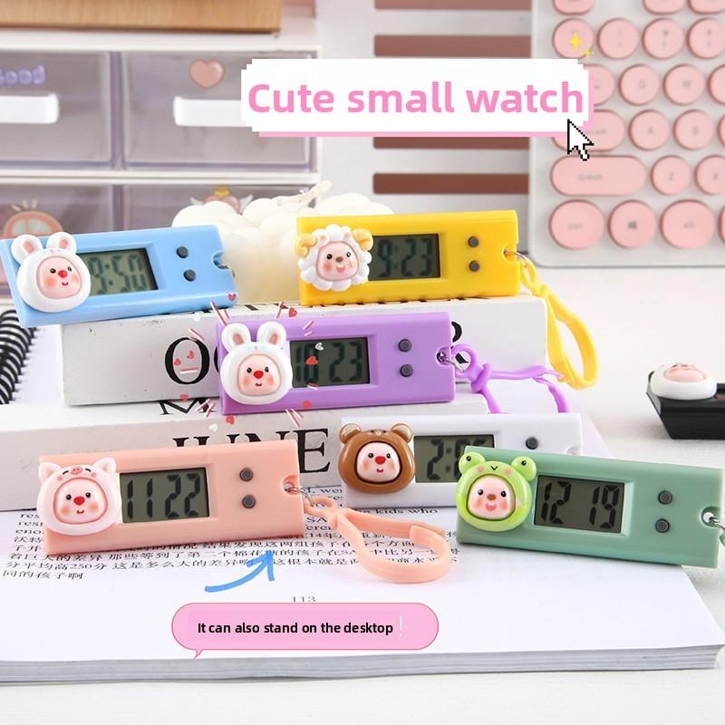 Cute Cartoon Digital Desk Clock With Timer For Kids And Classroom Time Management