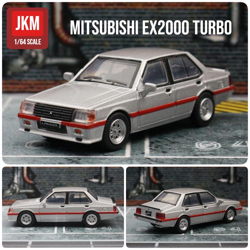 1/64 Mitsubishi Lancer Evolution EVO Toy Car Miniature 1:64 JKM Racing Model Free Wheel Diecast Alloy Collection Gift for Boy