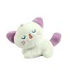 Adorable Plush Cat Keychain Soft Toy Cute Gray And Purple Cat Doll Accessories
