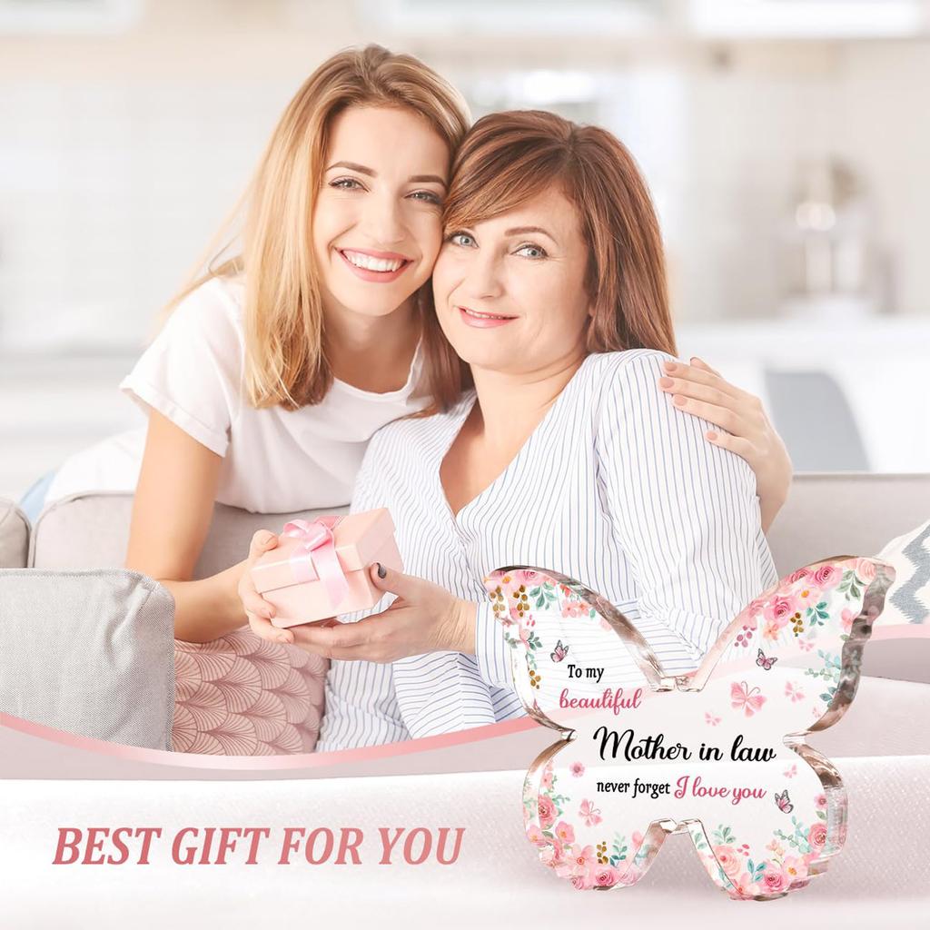 1pcs Personalized Acrylic Pink Butterfly Custom Wedding Name Baby Baptism Mirror Black Engraved Tag Decoration Ornament Gift