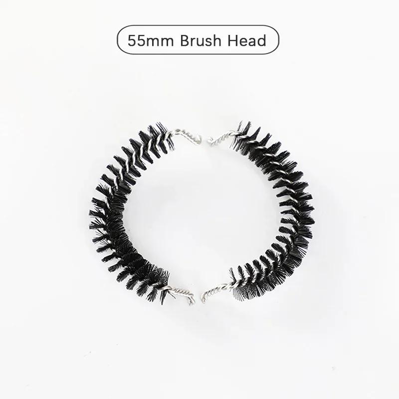 Щетка для чистки кофе 51/58 мм, сменная головка для кофемашины эспрессо, очиститель для кофемолки, инструмент для чистки заварочной головки