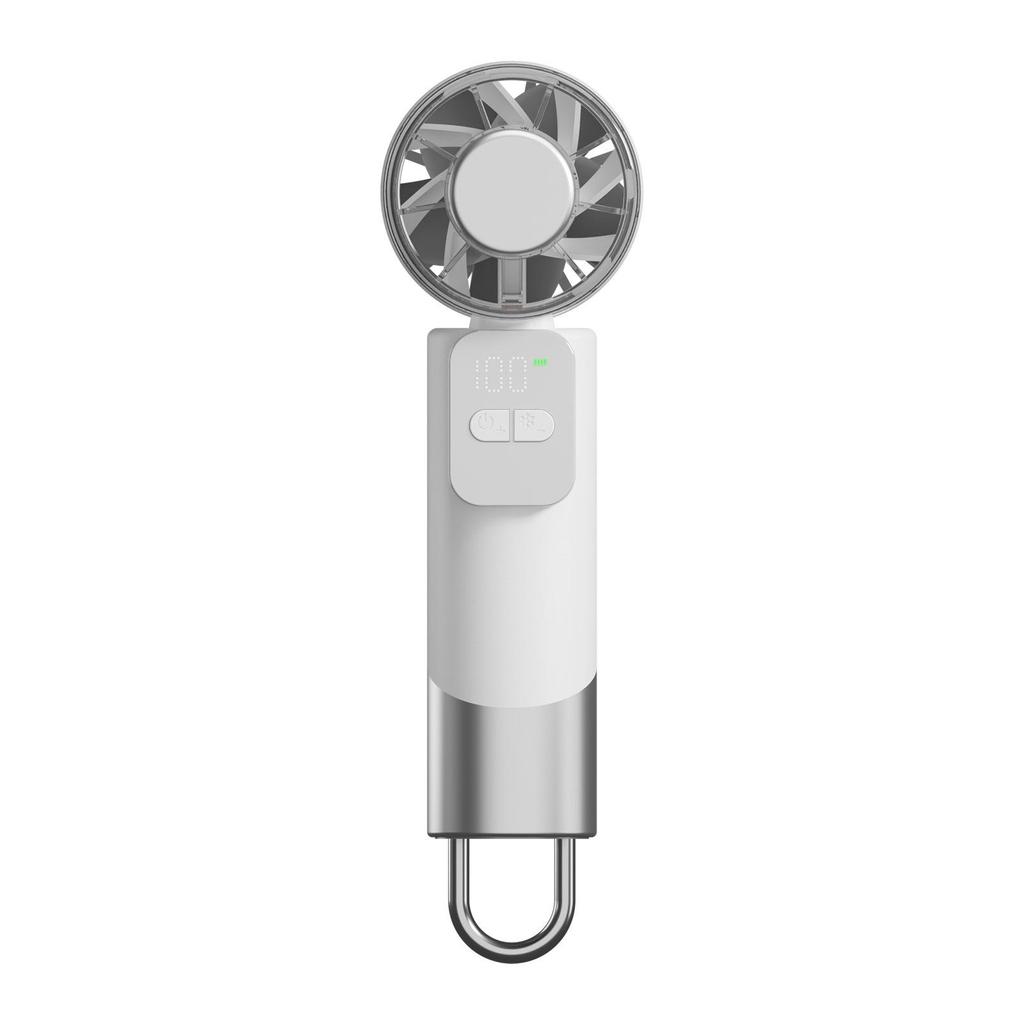 Portable Mini Turbo Fan - Powerful Handheld and Desktop Cooling Solution