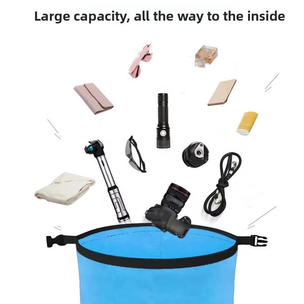 10L Swimming Bucket Bag Waterproof Beach Backpack Waterproof Dry Bag  Fishing Hiking