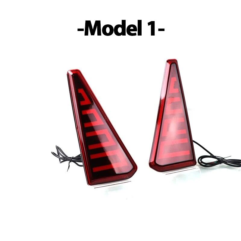 Автомобильный светодиодный отражатель, задний противотуманный фонарь, задний бампер, стоп-сигнал для Toyota NOAH VOXY 80 серии, авто