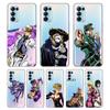 Jojos Bizarre Adventure For OPPO Reno7 SE 6 5 Z F 4G 5G Find X2 X3 Neo Lite Pro Plus Transparent Soft Phone Case Coque
