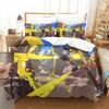 Комплект постельного белья Splatoon 3, односпальная кровать, двуспальная кровать, двуспальная кровать, комплект постельного белья для взрослых и детей, комплект простыней с 3D-принтом и аниме