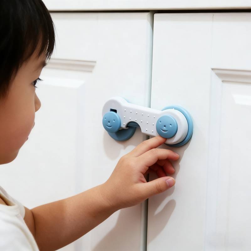 Child Safety Lock For Cabinets And Drawers Invisible Lock For Babyproofing Household Security