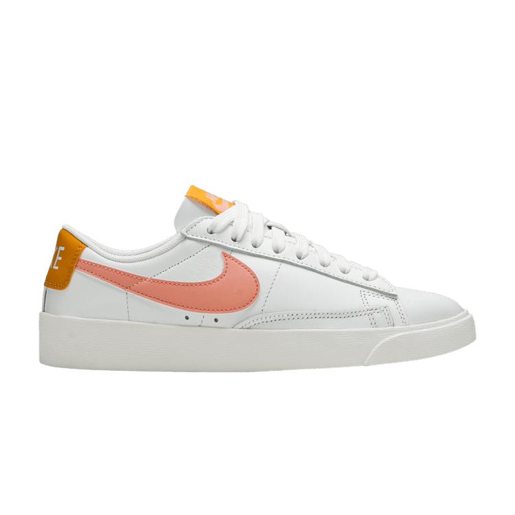 Женские кроссовки Nike Blazer Low Summit White Pink Quartz (Женский) Саммит Уайт/Розовый Кварц-Пыльца Рассвета