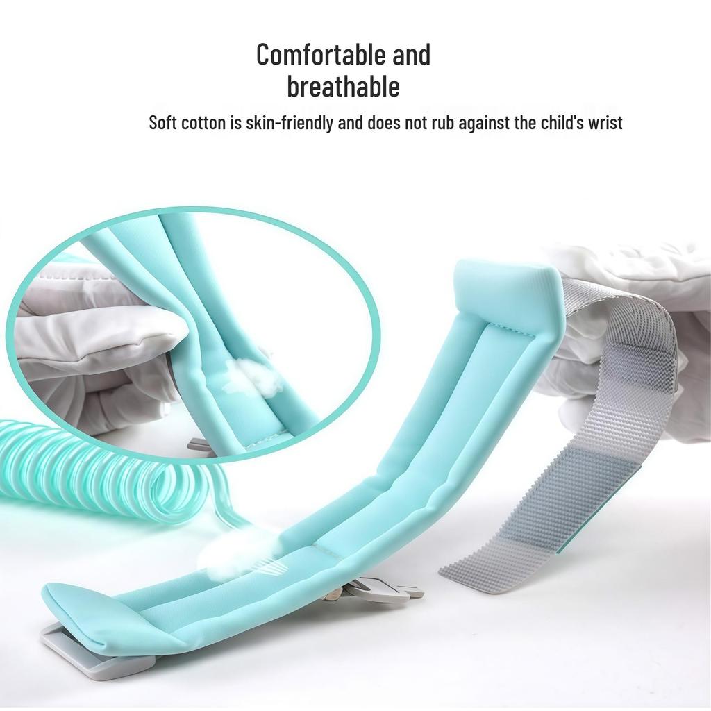 Children's Safety Anti-Lost Rope: Baby Stroller Attachment and Travel Bracelet