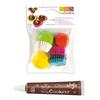 Chocolate Pen - SCRAP COOKING - Cupcake Liners - 140 Mini Liners - Multicolored - Mixed