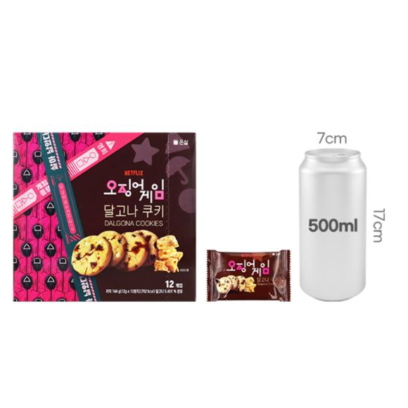 [Дичь из кальмаров] Печенье Далгона 144 г (3 варианта)