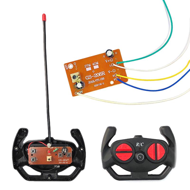 27M/40M Remote Control Car Accessories Remote Control Circuit Board Hot 4Ch Rc Remote Control 27Mhz Car Toy Accessories