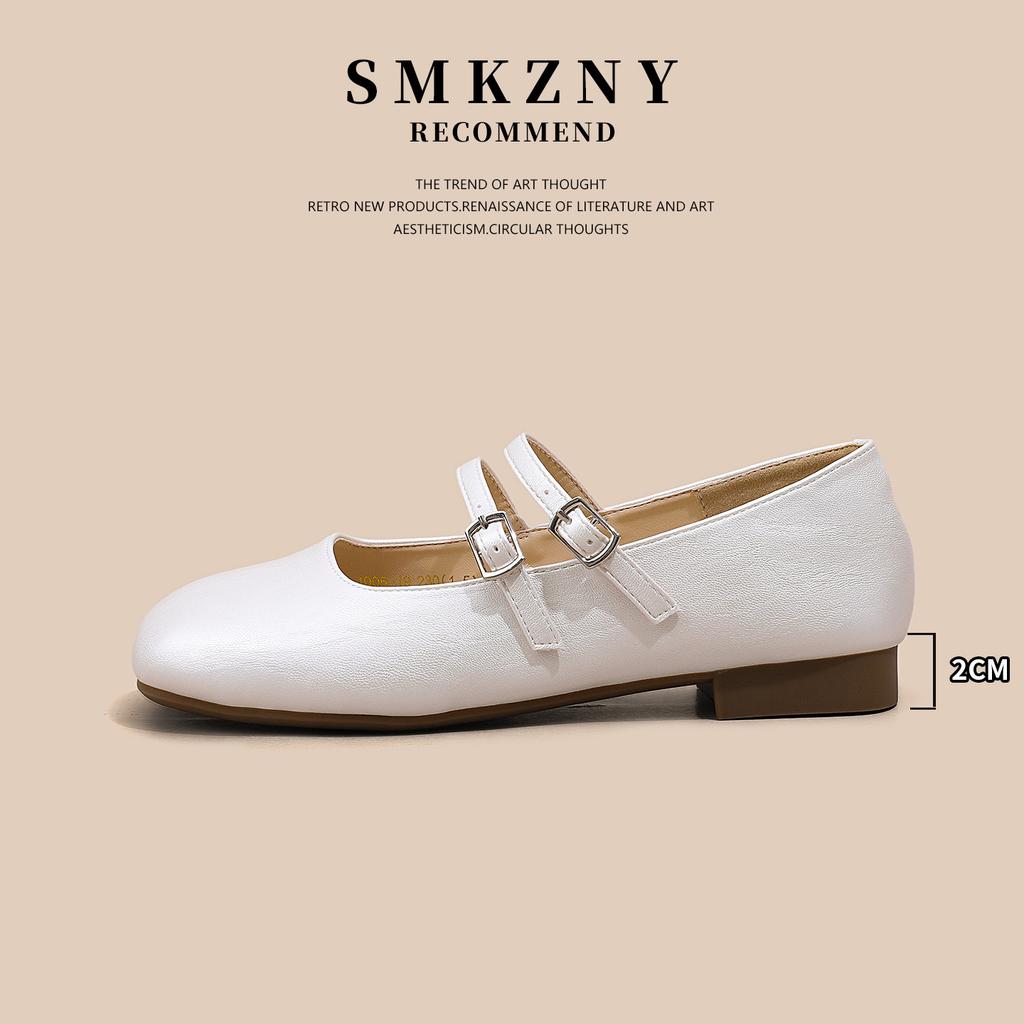 Gentle shallow mouth single shoes women's 2025 summer new models with skirts soft-soled beanie shoes French Mary Jane silver small leather shoes