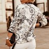 Fashion Women's Printed Long Sleeve Bomber Jacket Retro Zip Top Slim Basic Ladies Jacket