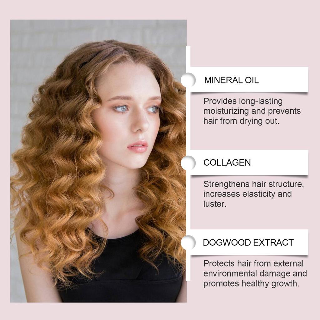 OUHOE Volumizing Curl Cream Nourishing Repair for Curls Smooth Texture Styling Hold For Hair 50ml