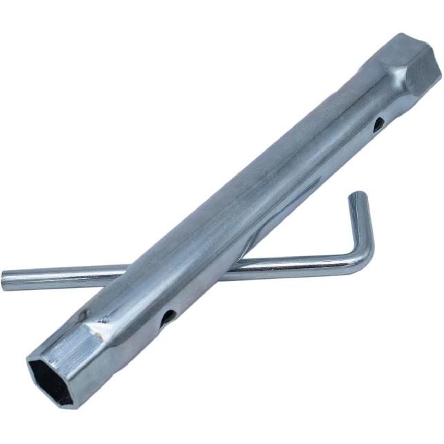 Generic 19576S Spark Plug Wrench 8-Inch, Fits Many Briggs & Stratton Engine Series, 5/8" & 13/16" Spark Plugs, 1 Pack