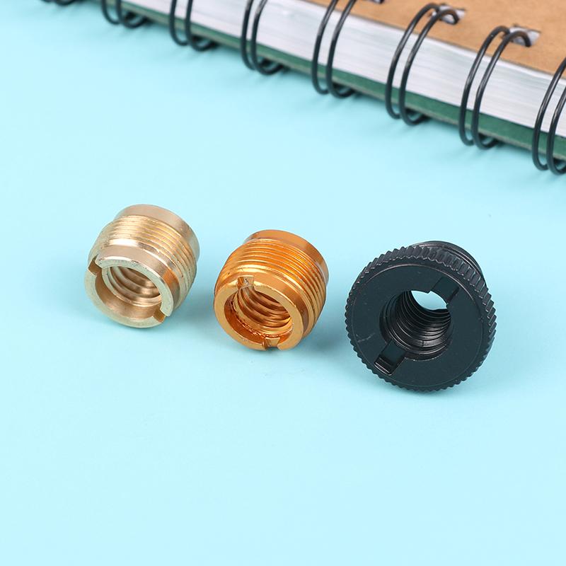 4 шт. винты для зажима микрофона, адаптер для резьбы, конвертер, гайка-адаптер