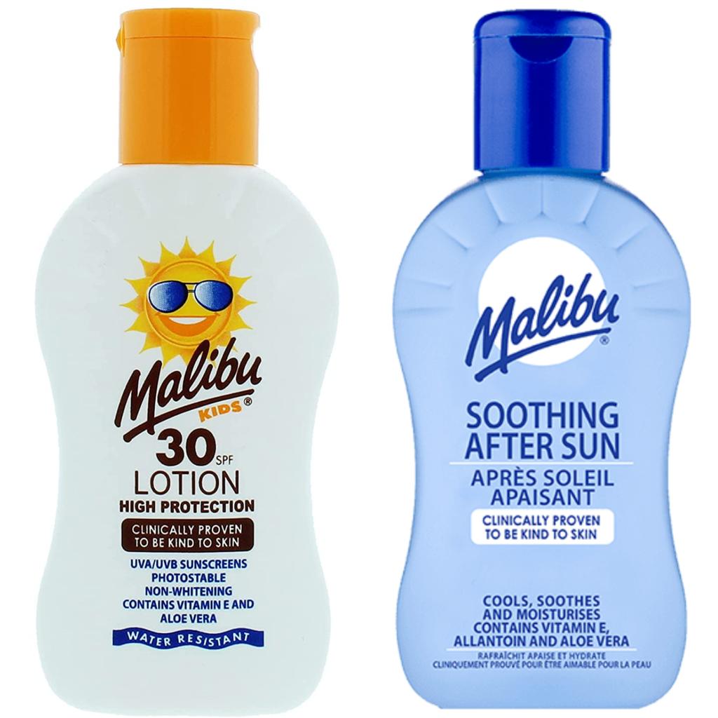 Malibu children's balm SPF30 100ml + 100ml tanning balm