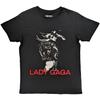 Lady Gaga Unisex Adult Leather Jacket T-Shirt