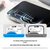 DIVI iPhone Tempered Glass Screen Protector with Dust-Free Installation Kit