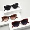 Fashion Cat's Eye Frame Online Celebrity Sunglasses Female Makeup Concealer Outdoor Travel Street Sunglasses.