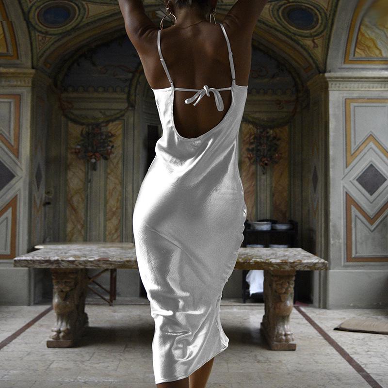 Элегантное облегающее сексуальное женское платье без рукавов на бретелях для женщин, лето 2022, вечерние платья, женский халат femme, женское платье, Vestidos Mujer