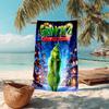 Christmas Gift Oscar Comedy Movie How the Grinch Stole Christmas soft beach towel outdoor camping vacation swinging beach scarf decorative blanket B7