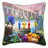 Мультяшные Чехлы для Подушек Hey For Pikmins Мультяшные Декоративные Чехлы для Подушек на Диван для Дома Двусторонние Короткий Плюш Милый Чехол для Подушки
