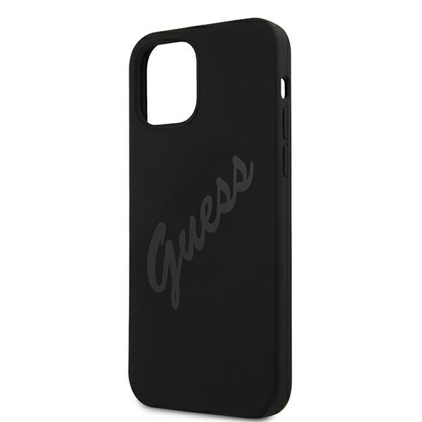 Guess Guhcp12Llsvsbk Iphone 12 Pro Max 6,7 Czarny/Black Hardcase Script Vintage