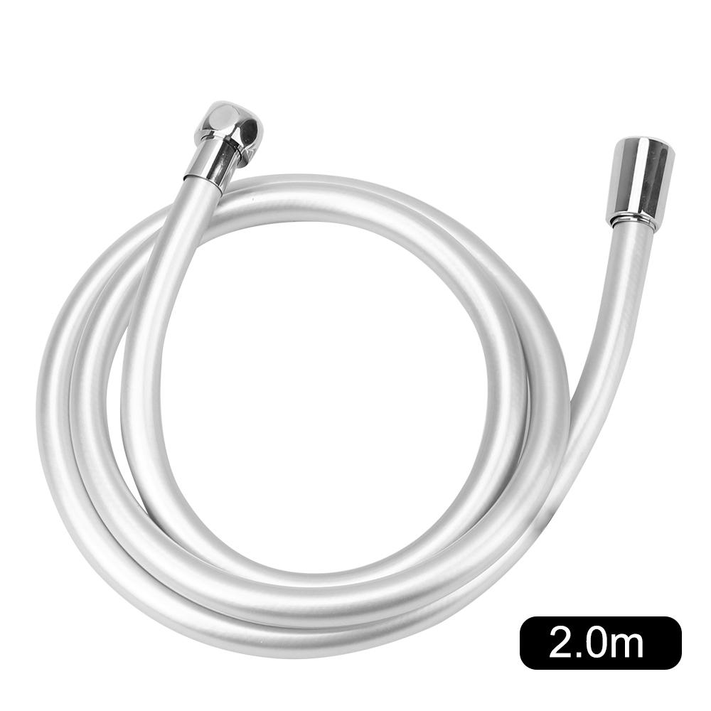 Bathroom Accessories 1.2/1.5/2m GI/2 Universal Interface High Pressure PVC Handheld Shower Hose Flexible Anti Winding