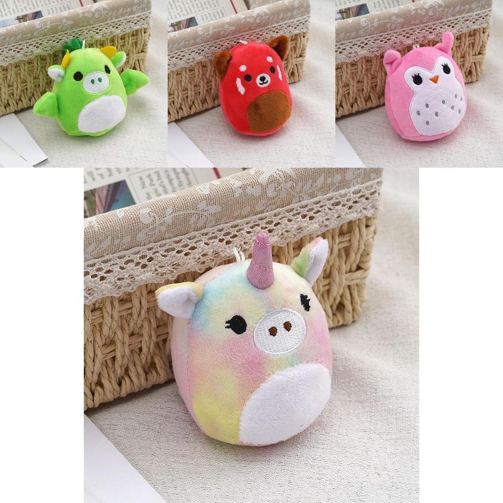 Качественный брелок Squishmallow, мягкая игрушка-животное для детей