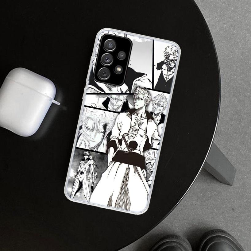 Чехол для телефона Grimmjow 6 Bleach для Samsung Galaxy A12 A22 A32 A52 A72 A02S A51 A50S A31 A20S A10S Note 20 Ultra 10 Plus Gala
